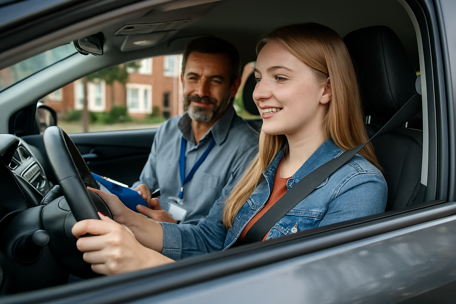 Car learner with instructor